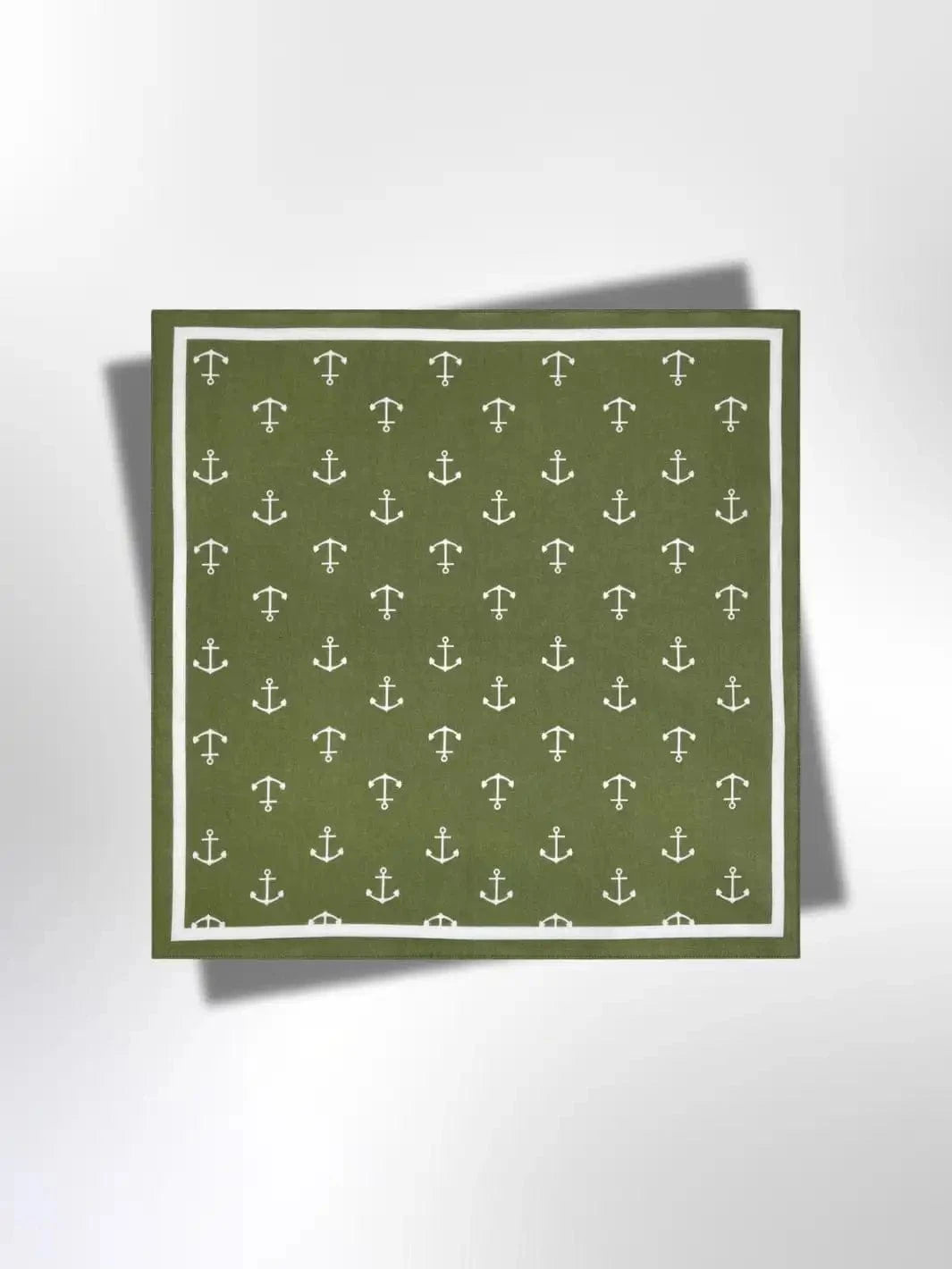 Bandana Ancre Olive 55x55 cm