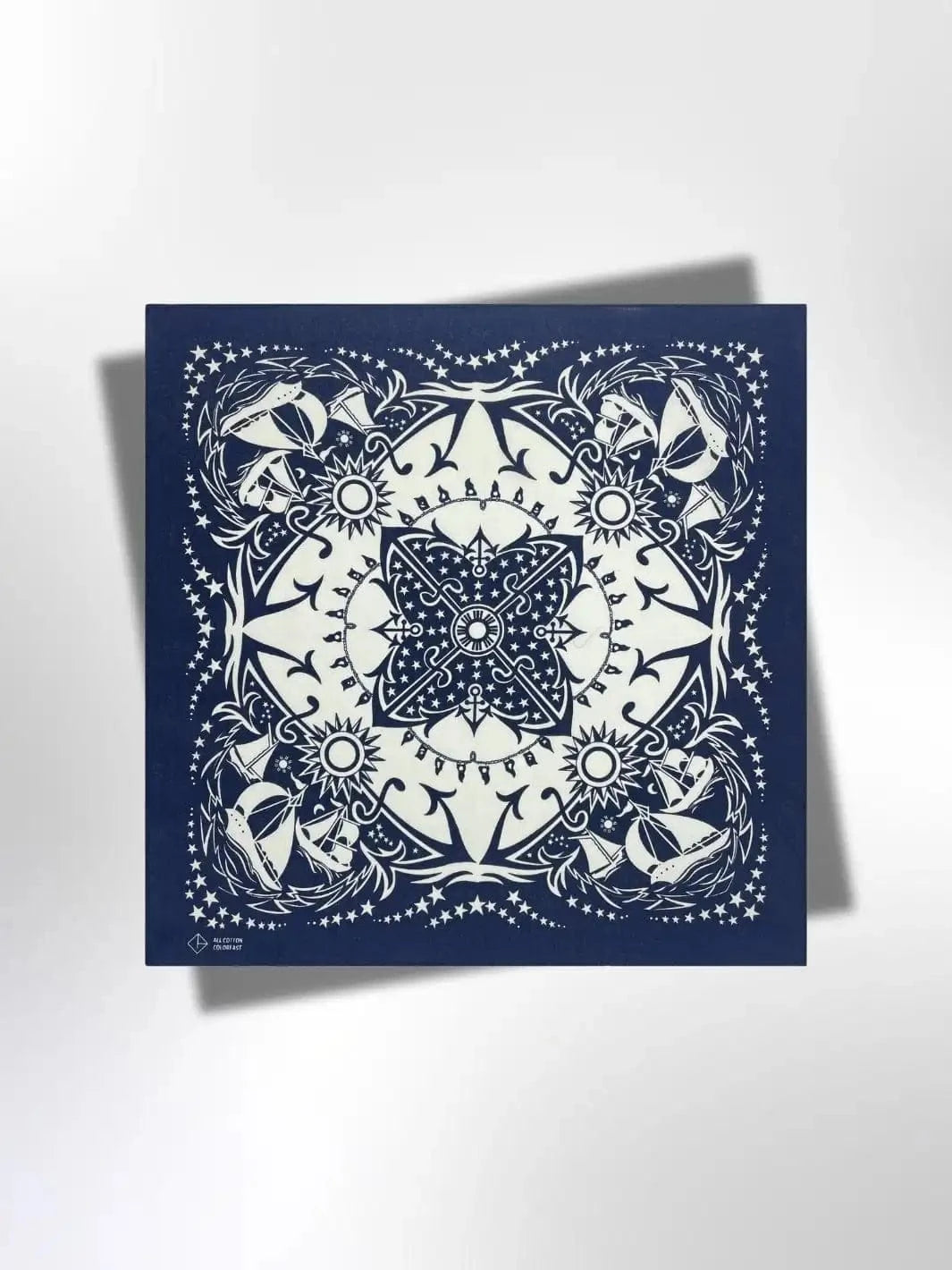 Bandana Bateau Bleu 55x55 cm