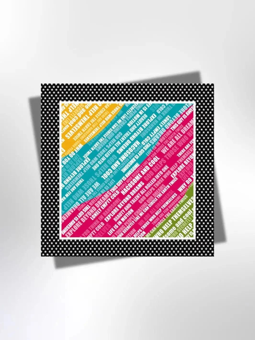 Bandana Brodé 58x58 cm