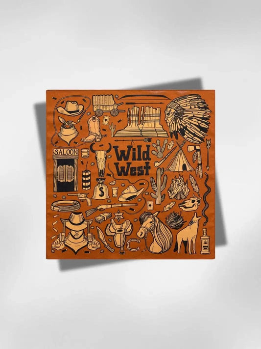 Bandana Far West 55x55 cm