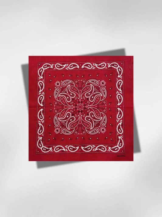 Bandana Gang Rouge Foncé 55x55 cm