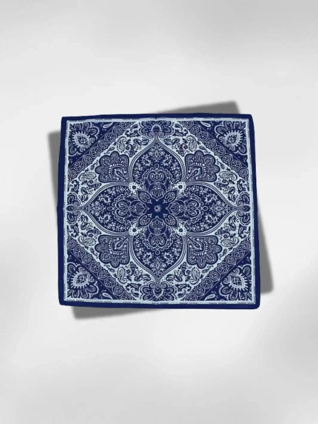 Bandana Mandala Bleu Foncé 55x55 cm