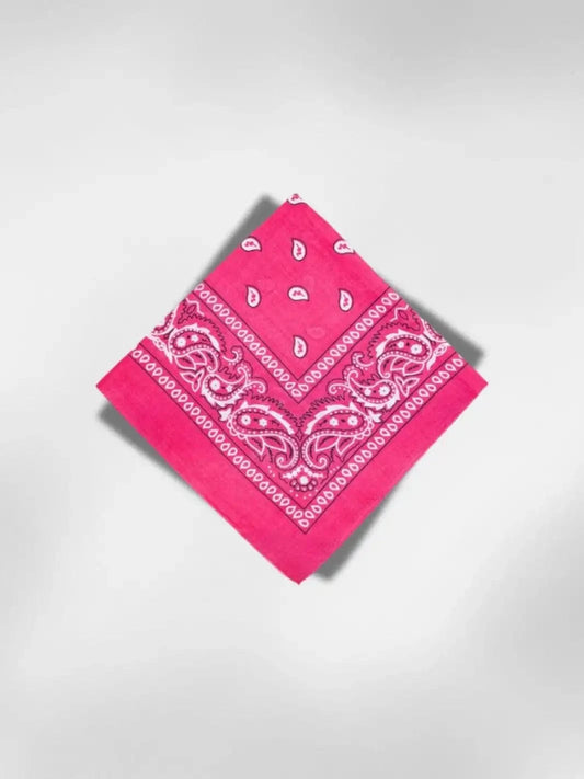 Bandana Rose Fushia 55x55 cm