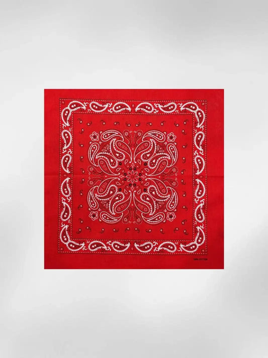 Bandana Rouge Koh Lanta 55x55 cm