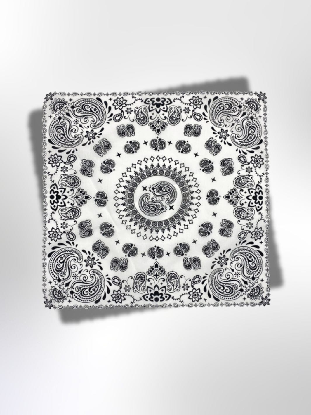 Bandana Blanc Femme 54x54 cm