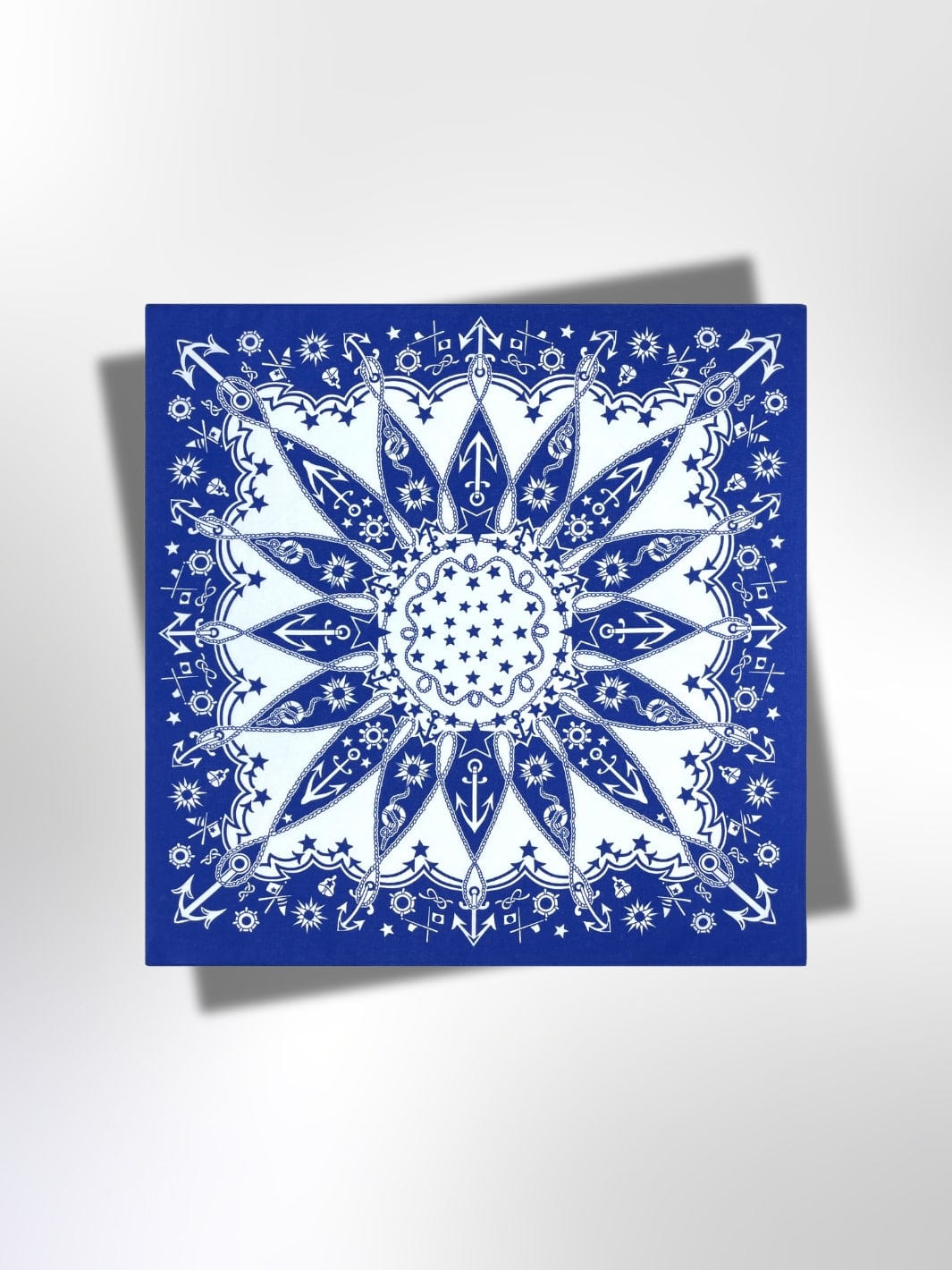 Bandana Bleu et Blanc 55x55 cm