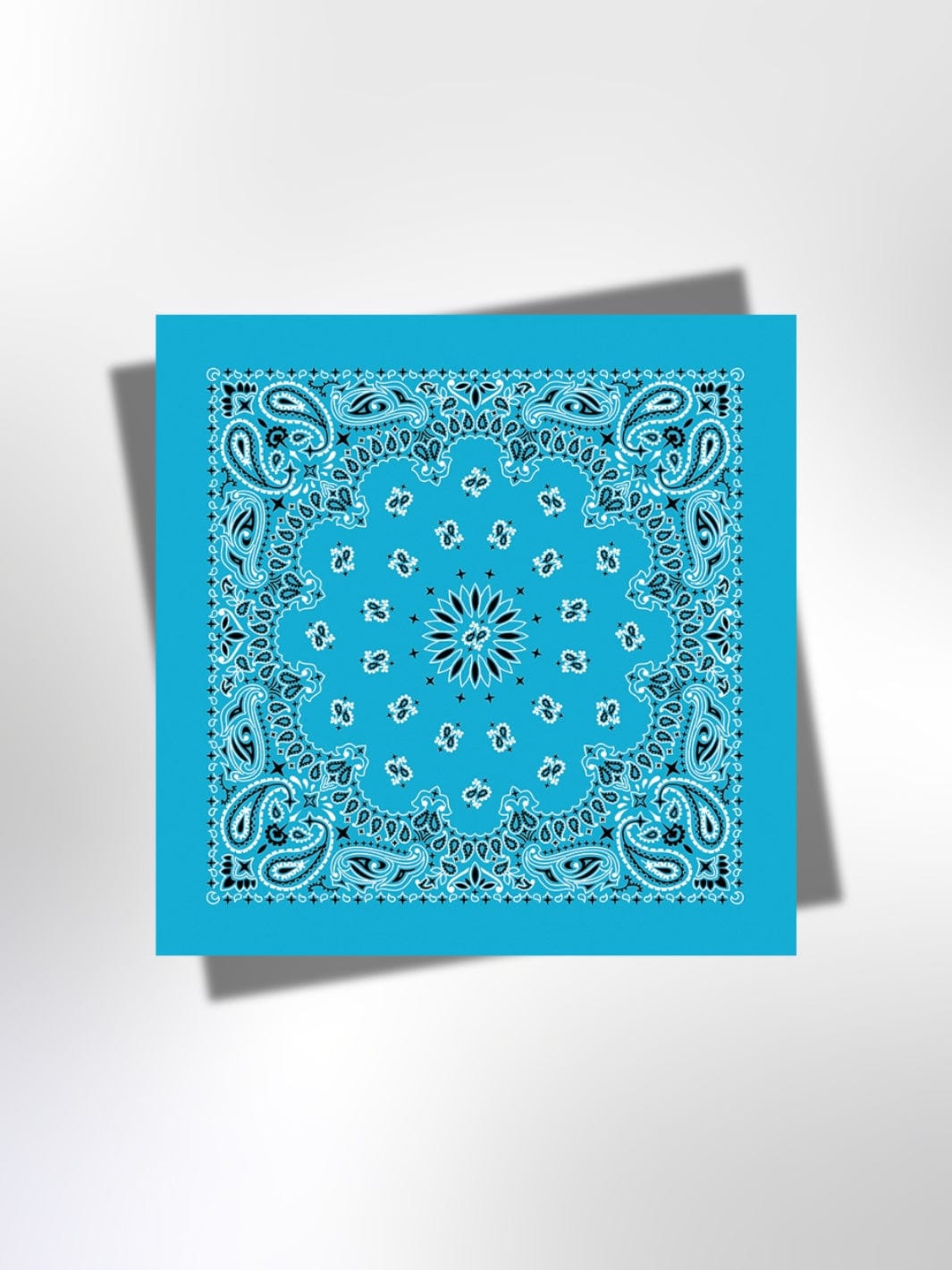 Bandana Bleu Femme 58x58 cm