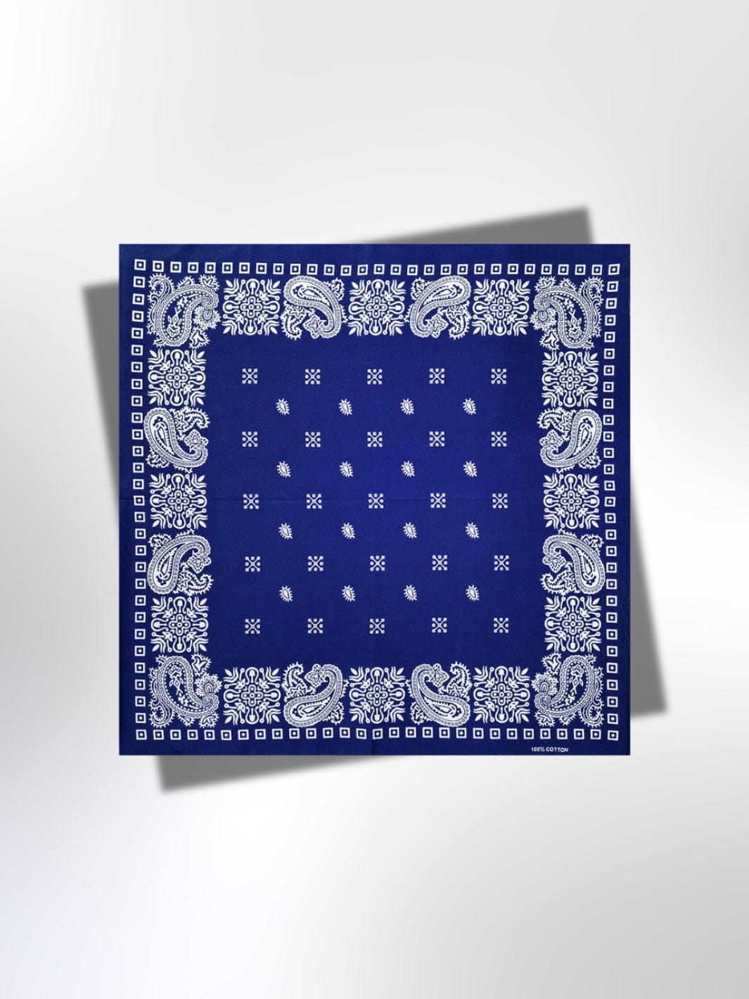 Bandana Bleu Homme 55x55 cm