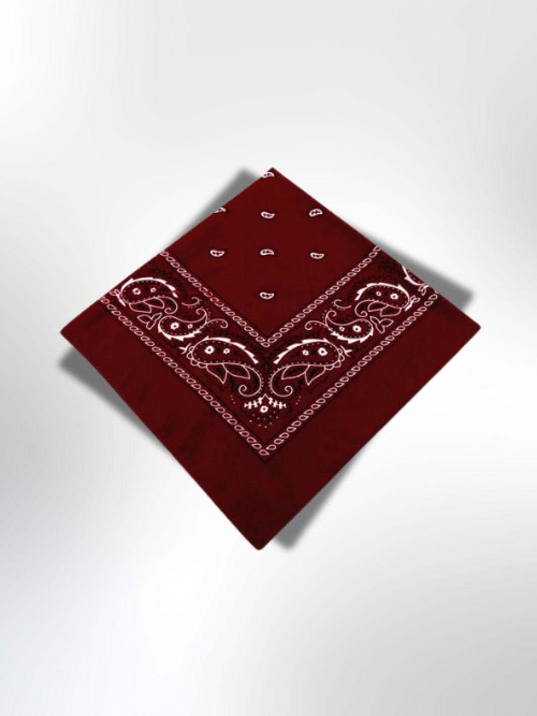 Bandana Bordeaux Homme 55x55 cm