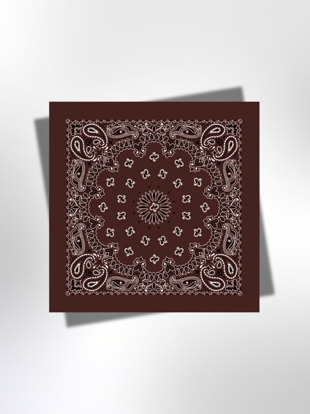 Bandana Brun 58x58 cm