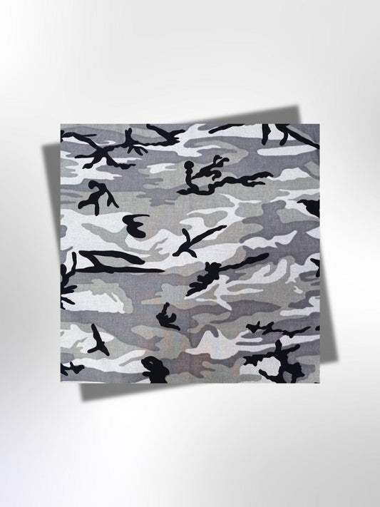 Bandana Camouflage Arctique 55x55 cm