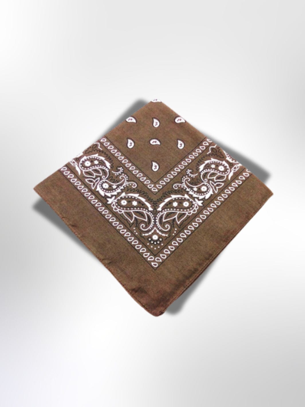 Bandana Classique Marron 55x55 cm