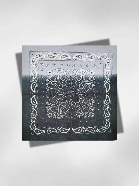 Bandana Dégradé Gris 55x55 cm