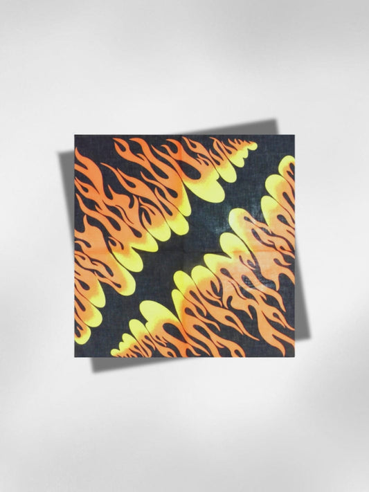 Bandana Flammes Miroir 55x55 cm