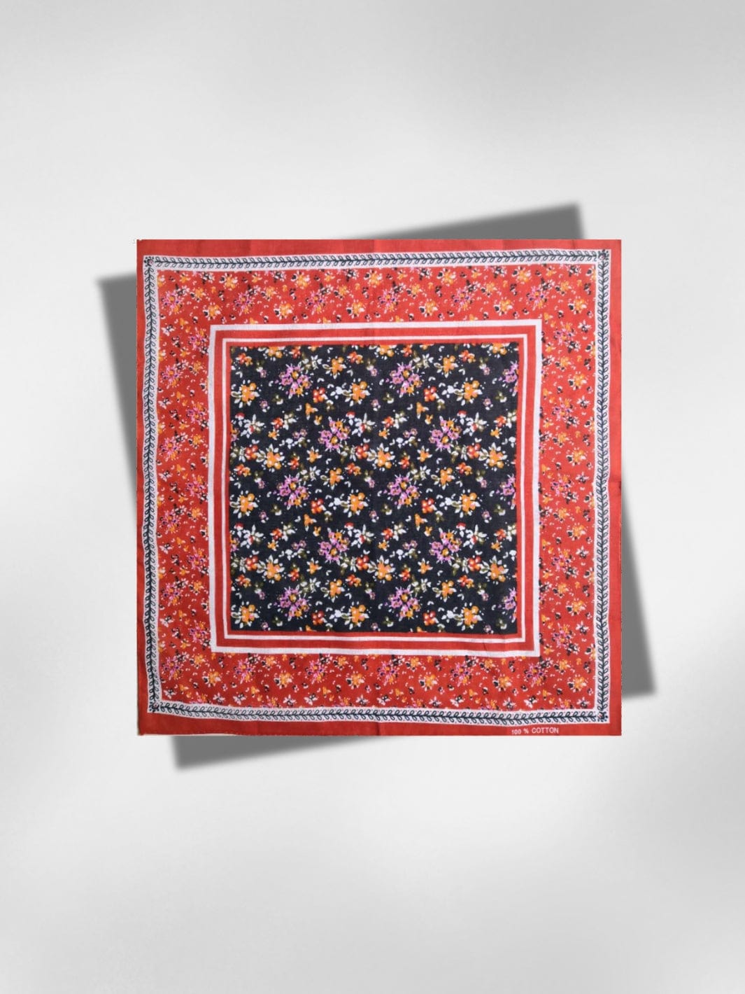 Bandana Fleurs des Champs 54x54 cm