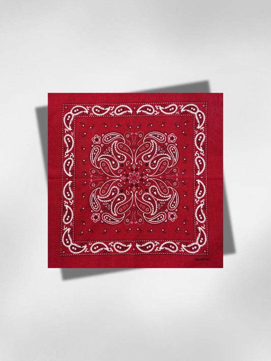 Bandana Gang Rouge Foncé 55x55 cm