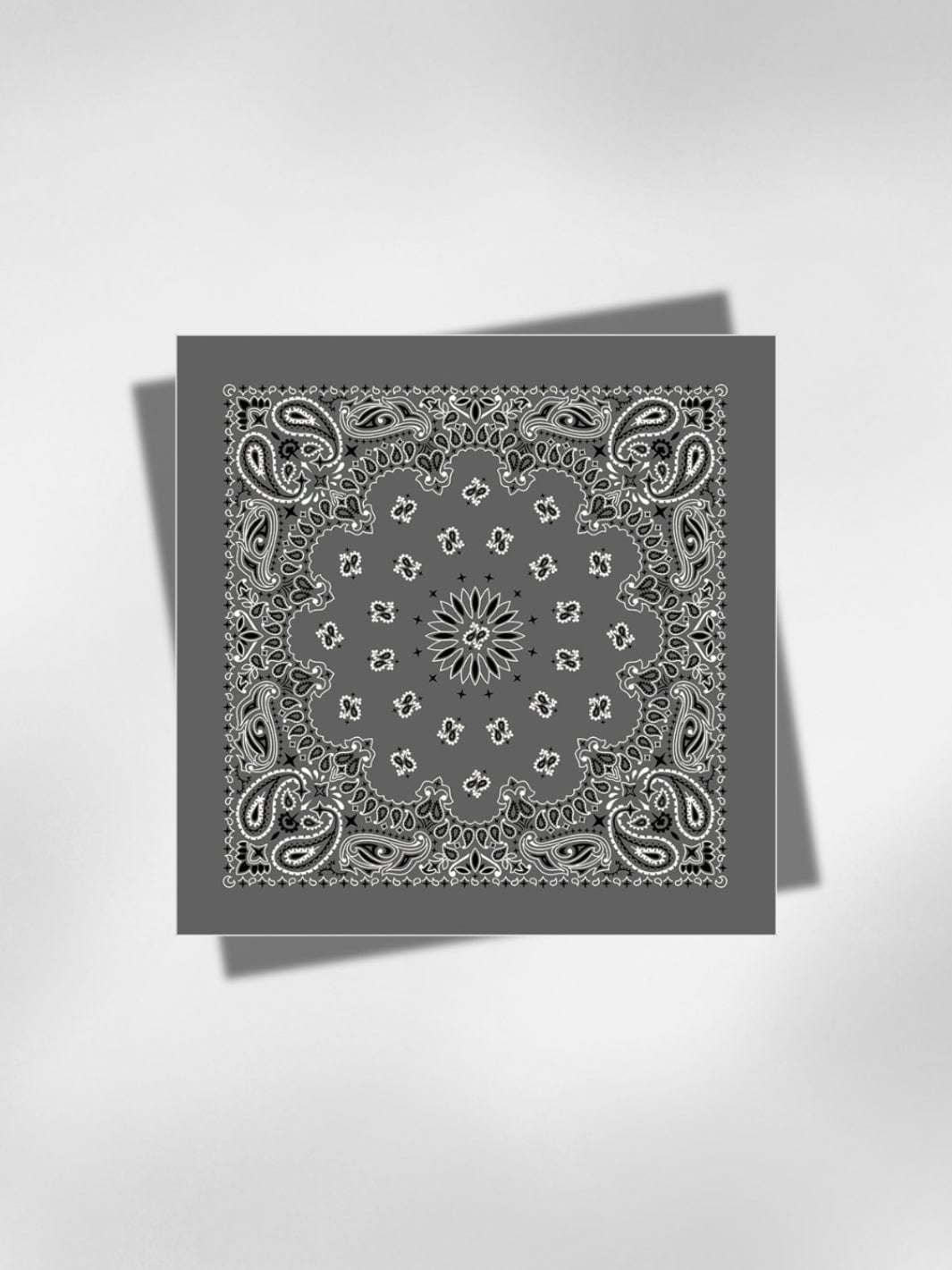 Bandana Gris Foncé 58x58 cm