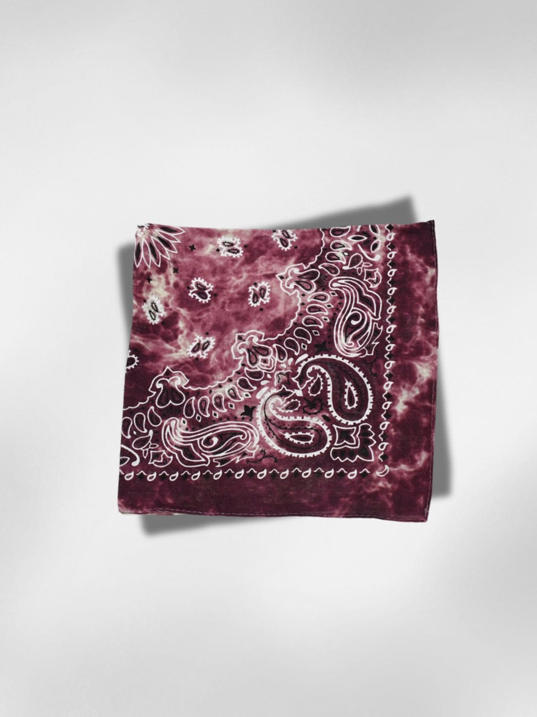 Bandana Luxe Bordeaux 54x54 cm