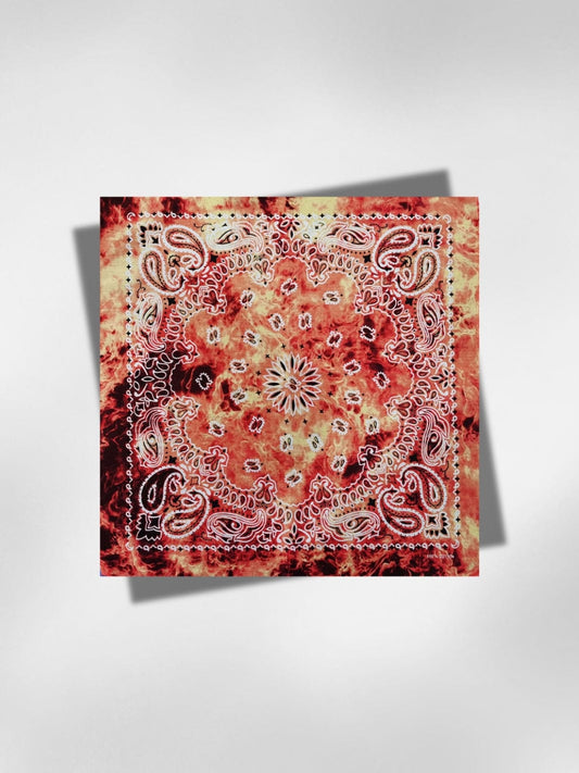 Bandana Luxe Dark Orange 55x55 cm