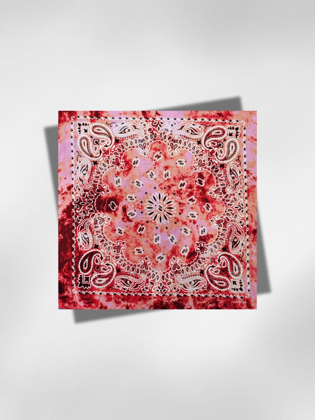 Bandana Luxe Rouge Clair 55x55 cm