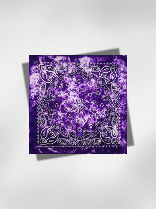 Bandana Luxe Violet Foncé 55x55 cm