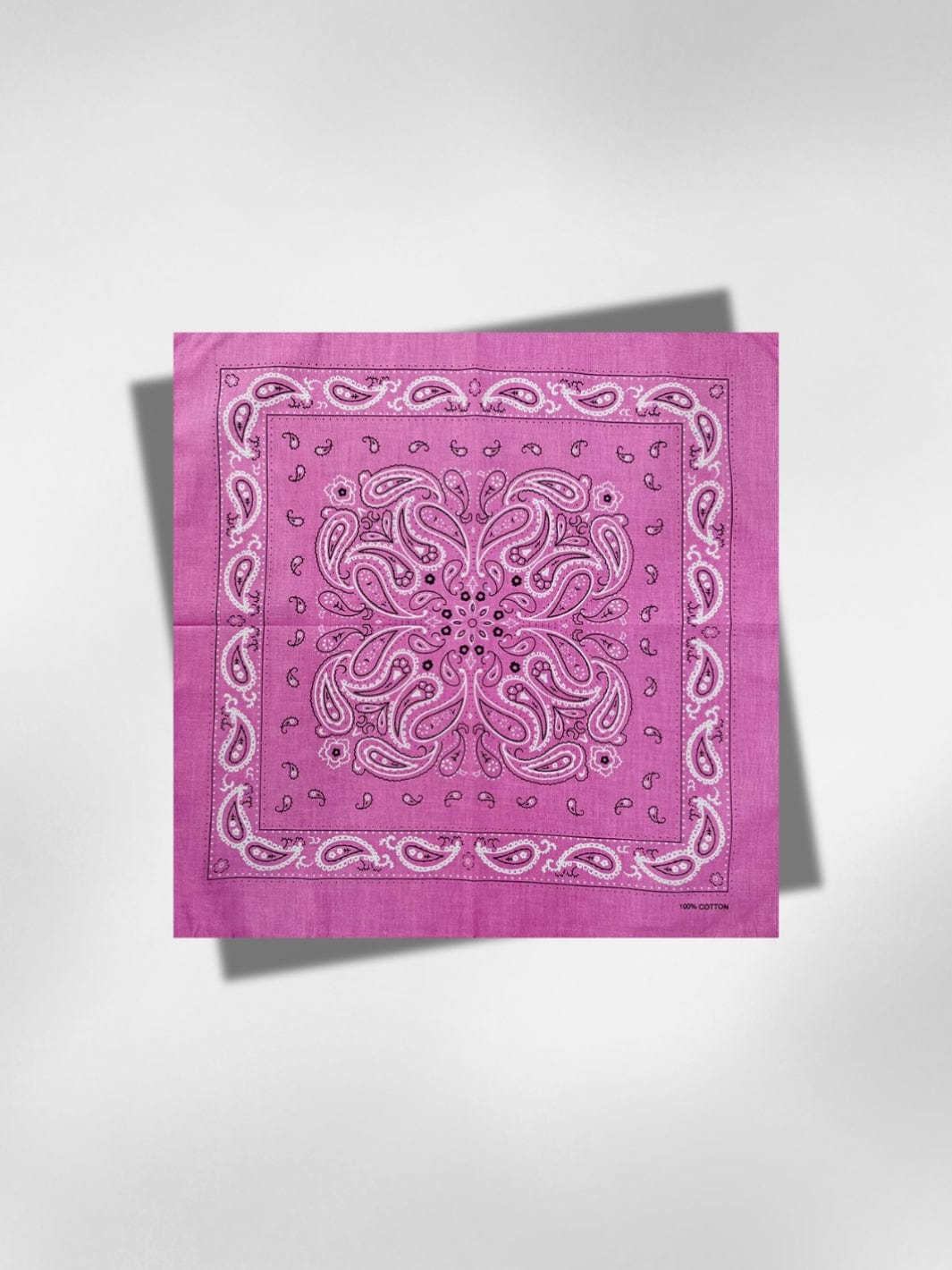 Bandana Rose Cheveux 55x55 cm