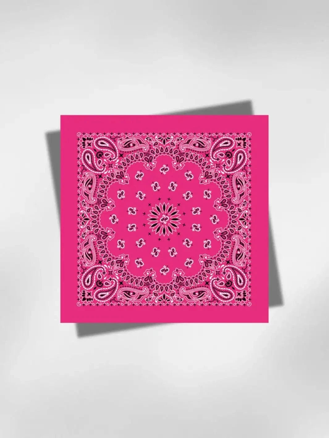 Bandana Rose Fluo 58x58 cm