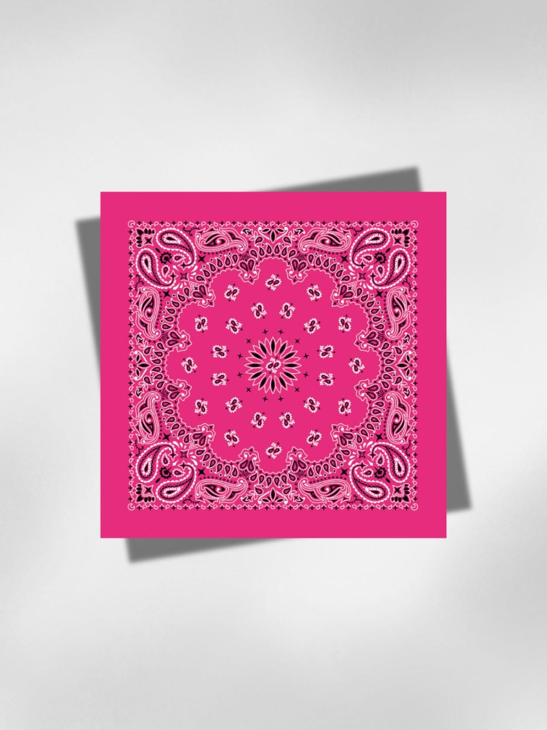 Bandana Rose Fluo 58x58 cm