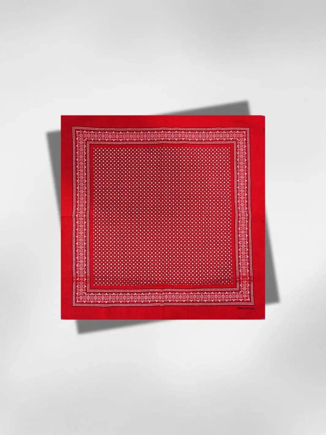 Bandana Rouge Cheveux Femme 55x55 cm