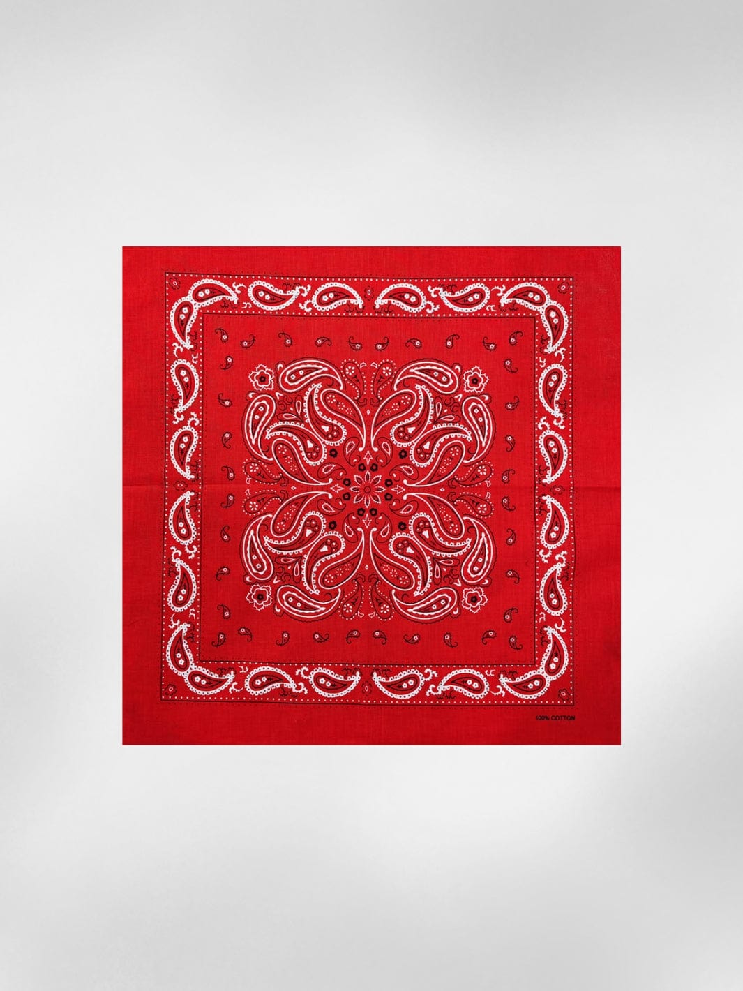 Bandana Rouge Koh Lanta 55x55 cm