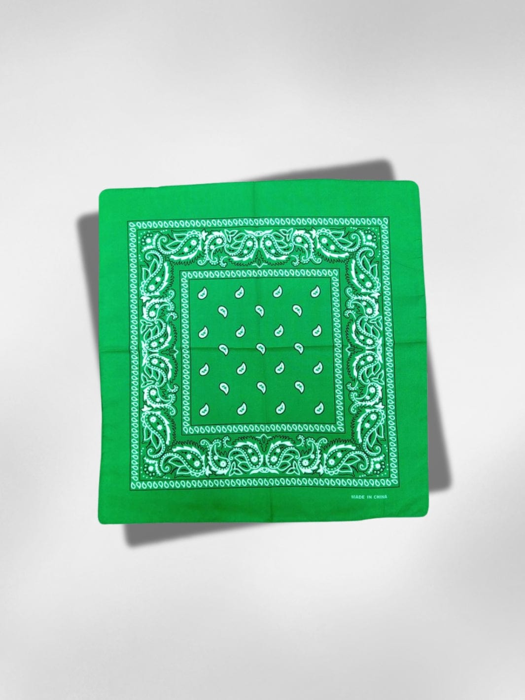 Bandana Vert Homme 55x55 cm