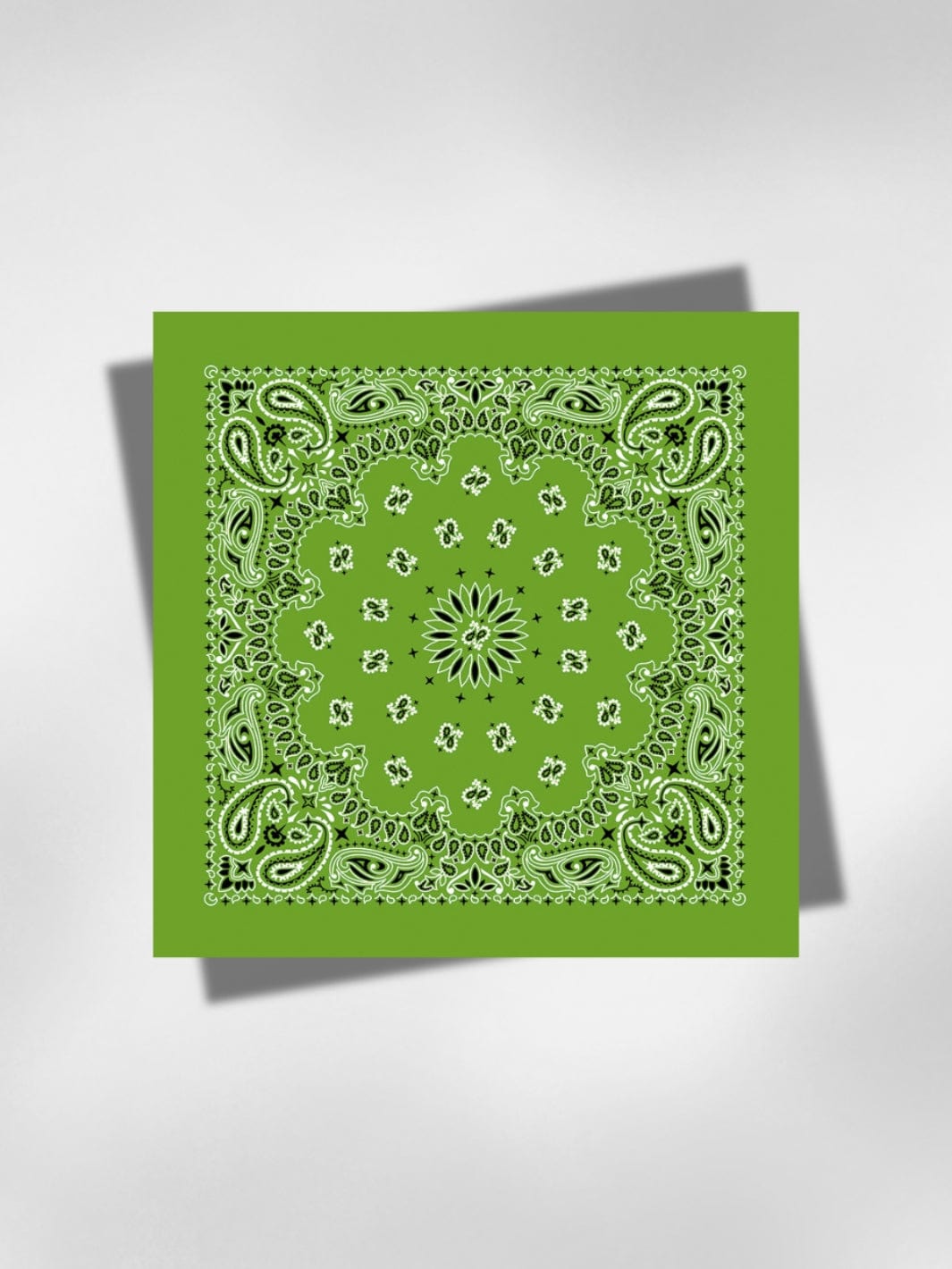 Bandana Vert Pomme 58x58 cm